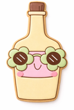 Kawaii Tequila Bottle Cookie Cutter & Stamp – Cute Fiesta Drink Cookie Cutter