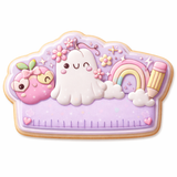 Sweet Ruler School Vibes Cookie Cutter & Stamp