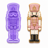 Christmas Nutcracker Soldier Cookie Cutter & Embosser Stamp Set