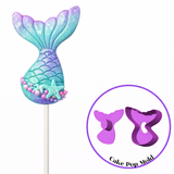 Mermaid Cake Pop mold or Popper