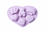 Bear and Heart Shape Silicone Molds