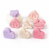 Heart Shaped Silicone Mold  6 Cavity