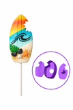 Surf Board Cake Pop Mold W Embosser