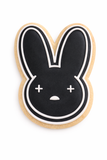Bunny with Tall Ears Cross Eyes Cookie Cutter & Stamp