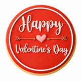 Happy Valentines Day Cookie Cutters with Stamp Size Option