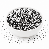 Black & White Nonpareils 2 oz