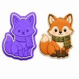 Woodland Fox Cookie Cutter & Embosser Stamp Set