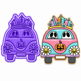 Spooky Surf Van Cookie Cutter & Embosser Two-Piece Set