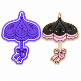 Pastel Gothic Parasol Cookie Cutter & Embosser Two-Piece Set