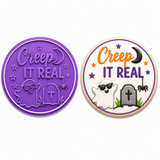 Creep It Real Cookie Cutter & Embosser Stamp Set | 2.5", 3.0", 3.5" & 4.0" Sizes