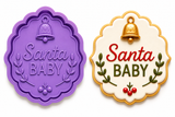 Baby’s First Gift Present Cookie Cutter & Embosser Set