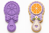 Cutie Rattle Cookie Cutter & Stamp – Little Cutie Baby Shower Fondant Embosser