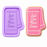 Just One More Game Pickleball Towel Cookie Cutter & Embosser Set