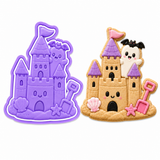 Spooky Sandcastle Cookie Cutter & Embosser Set