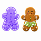 Tropical Gingerbread Cookie Cutter & Embosser Set