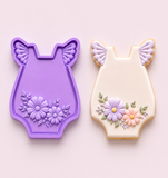 Baby in Bloom Angel Wings Bodysuit Cookie Cutter & Embosser Set – 2 Pc