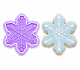 Winter Wonderland Snowflake Cookie Cutter & Embosser Stamp Set