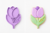 Tulip Mom Cookie Cutter & Stamp
