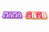 Mama Retro Cookie Cutter & Stamp
