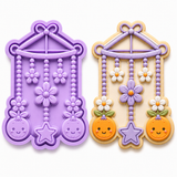 Little Cutie Floral Baby Mobile Cookie Cutter & Stamp | Little Cutie Collection