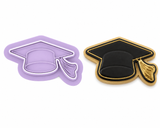 Luxe Graduation Cap Cookie Cutter & Stamp