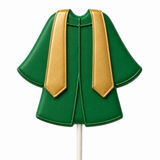 Graduation Gown Cake Pop Mold 3 different variations