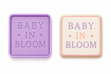Baby in Bloom Plaque Cookie Cutter & Stamp