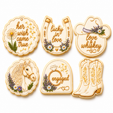Dandelion Dreams Country Romance Cookie Cutter & Stamp Set