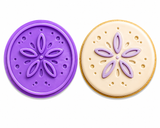 Coastal Sand Dollar Cookie Cutter & Embosser Stamp Set