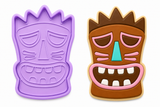 Tropical Tiki Mask Cookie Cutter & Embosser