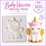 Baby Unicorn Silicone Mold – Fondant & Chocolate Decorating Mold