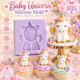 Baby Unicorn Silicone Mold – Fondant & Chocolate Decorating Mold