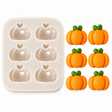 Little Harvest Pumpkins Silicone Mold – 6 Cavity