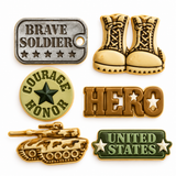 Hero Military Theme  Silicone Mold