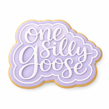One Silly Goose Cookie Cutter and Stamp