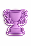 #1 Mom Golf Trophy Cookie Cutter & Stamp – Mother’s Day Award Plaque Design