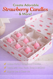 Strawberry Sweet Candle Mold – Realistic Berry Silicone Mold