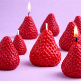 Strawberry Sweet Candle Mold – Realistic Berry Silicone Mold