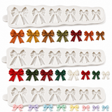 Multi-Size Bow Long Tail Bows Silicone Mold