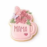 Mothers Day Mug Cookie Cutter and Stamp