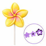 Flower Plumeria Cake Pop Mold W Embosser