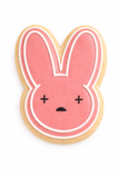 Bunny with Tall Ears Cross Eyes Cookie Cutter & Stamp