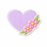 Floral Love Heart Sweet Bloom Heart Cookie Cutter & Stamp