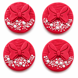 Bow Silicone Mold 4 ct