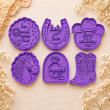 Dandelion Dreams Country Romance Cookie Cutter & Stamp Set