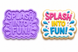 Summer Splashtacular Fun Cookie Cutter & Embosser Stamp