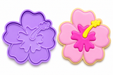 Tropical Hibiscus Flower Cookie Cutter & Embosser