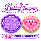 Street Monsters Cookie Cutter & Stamps 3.5 - 4.5