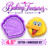 Street Monsters Cookie Cutter & Stamps 3.5 - 4.5