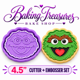Street Monsters Cookie Cutter & Stamps 3.5 - 4.5